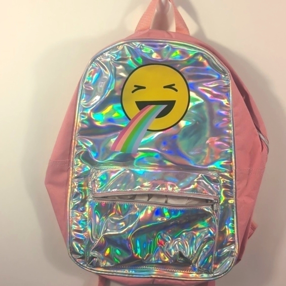 Pink and silver book bag New with tag - Picture 6 of 9